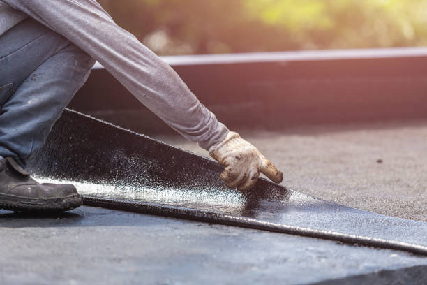 Professional Exterior Waterproofing technician working in Mogadore, OH